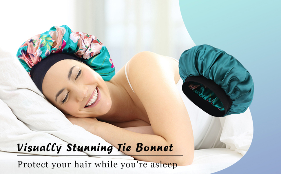 silk hair bonnets