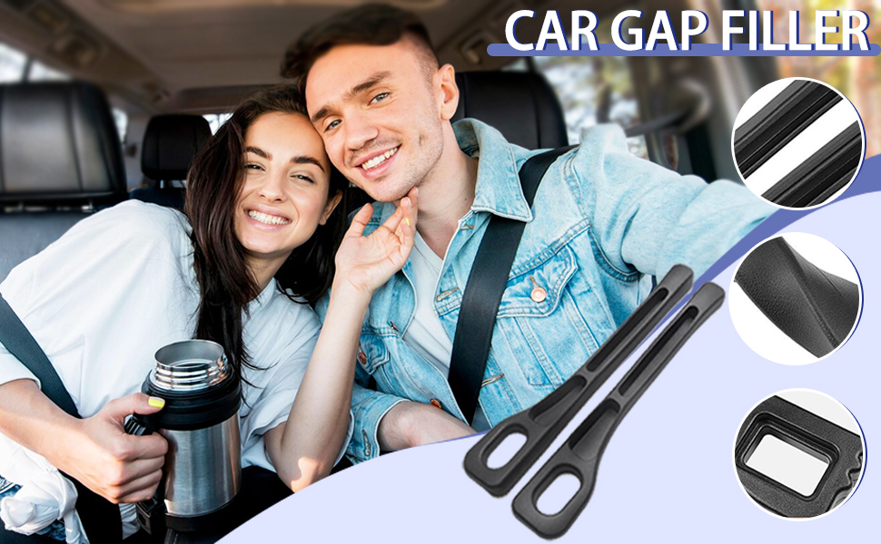  2 x Car Seat Gap Filler