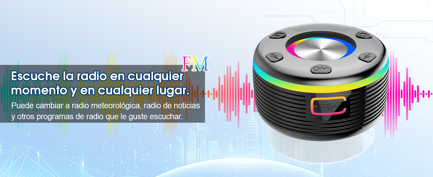 altavoz bluetooth potente altavoces inalambrico portatil exterior speaker ducha