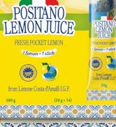Perle di Sole Genuine Italian Lemon Juice from Amalfi Coast PGI Lemons - Premium Italian Lemon Ju...