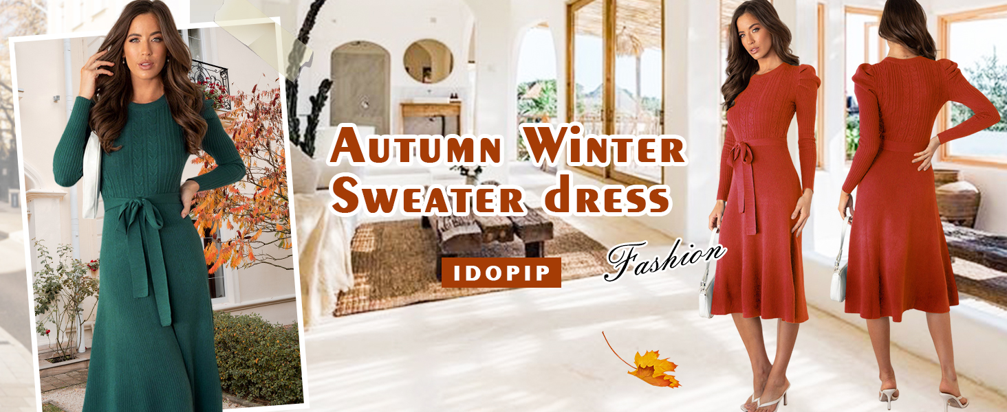 Women knit dress 369