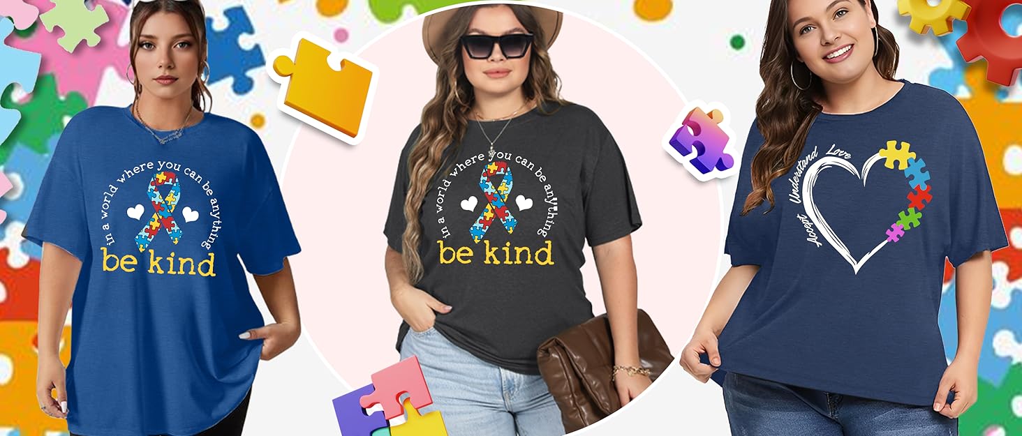 plus size be kind shirt