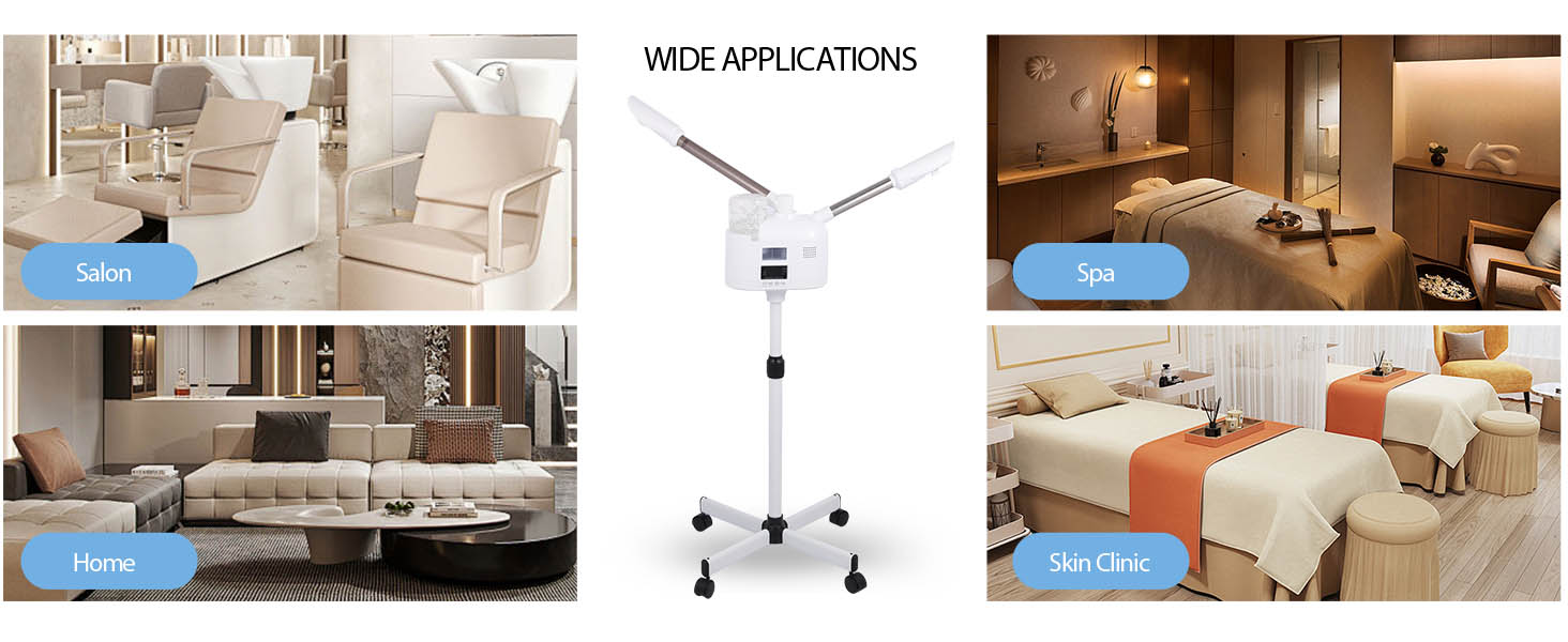 Professional 2-In-1 Facial Steamer