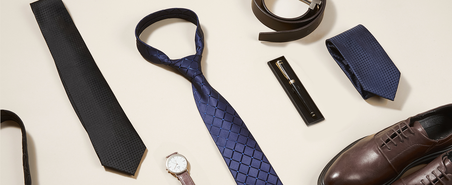 blue ties for men