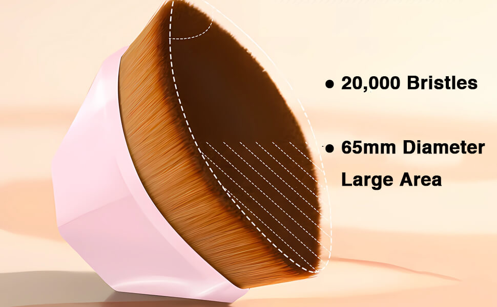 Self Tanner Brush Tanning Face Applicator Sunless Tan Flat