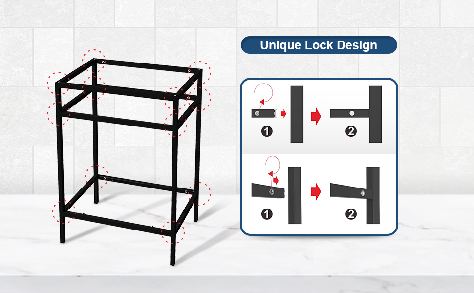 Bathenum 24" Freestanding Utility Sink Stainless Steel Laundry Sink