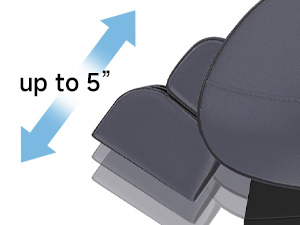 5 in Retractable Footrests