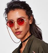 red round sunglasses