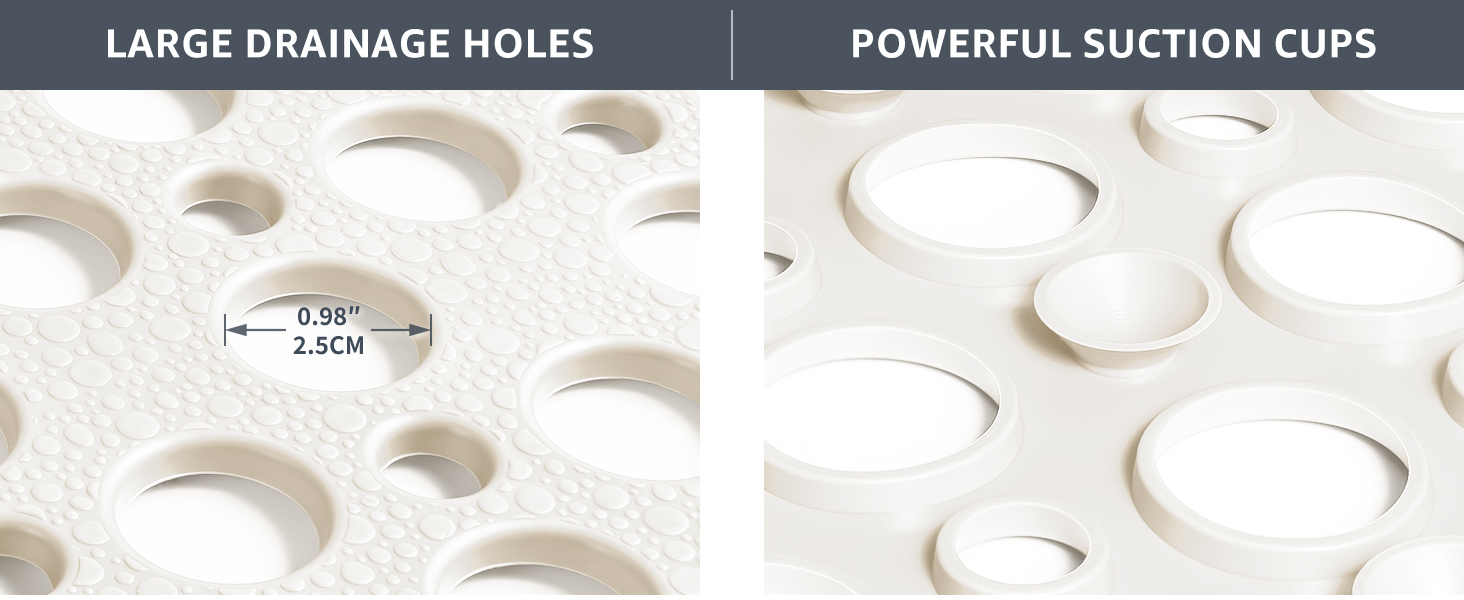 extra large shower mat