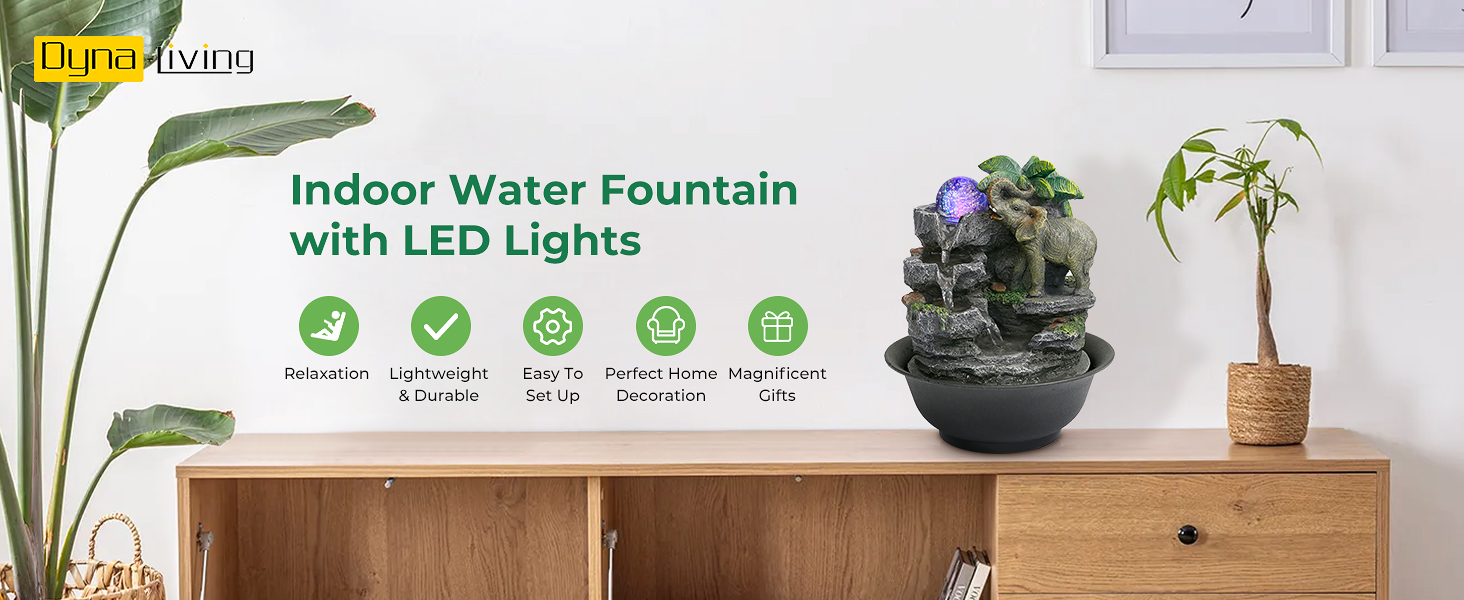 indoor water fountain