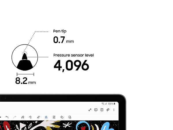 Amazon.com: SAMSUNG Galaxy Tab S9 FE S Pen, Precise Writing and