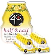 4C Sugar Free Half & Half Liquid Water Enhancer, 12 Pack, Premium Natural Flavors, 0 Calorie