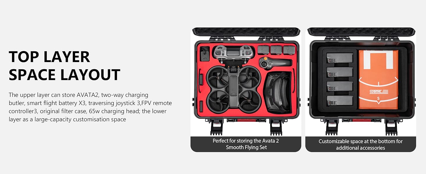 large space waterproof case