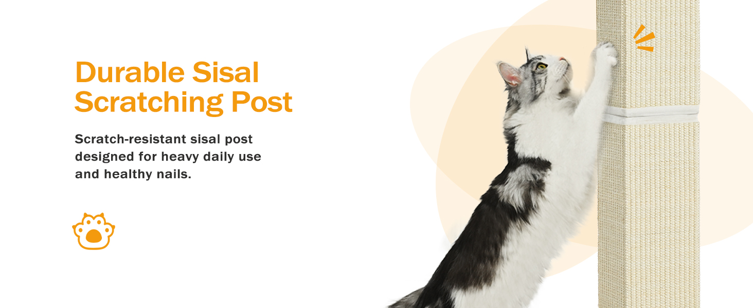 tall cat scratching post