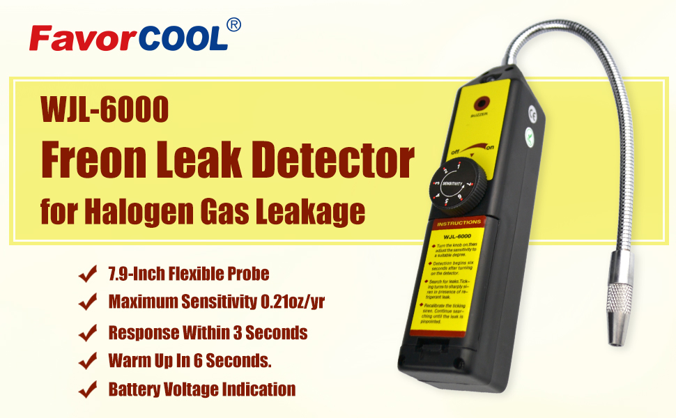 Freon Leak Detector