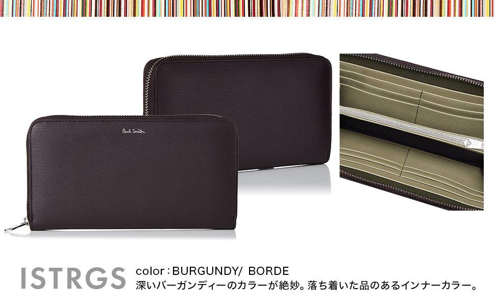 Amazon | [ポールスミス] メンズ レザー ラウンドファスナー財布