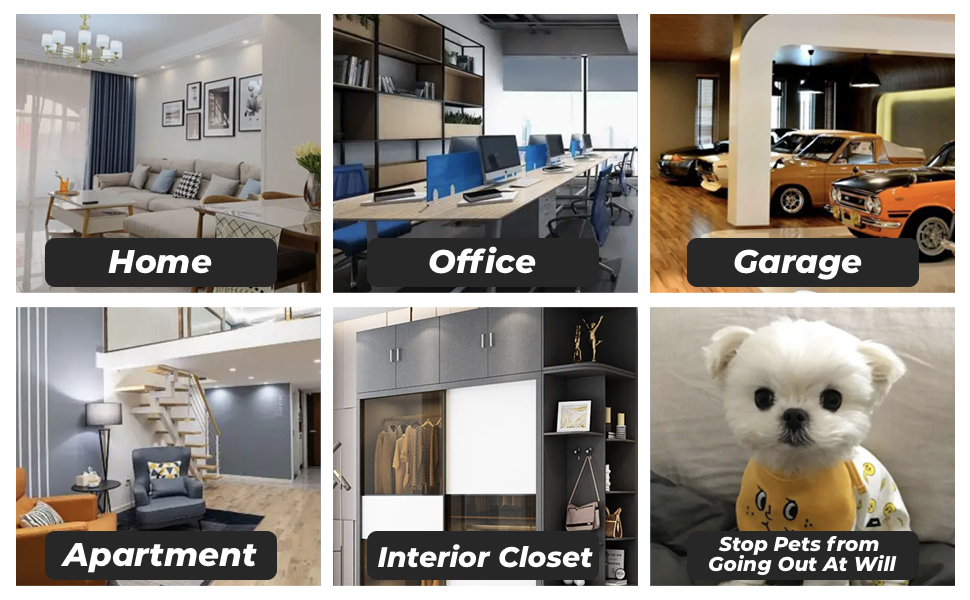 Folohaos Smart Door Knob with Keypad, Electronic Keyless Entry Door Lock, 3s Auto Lock, Anti