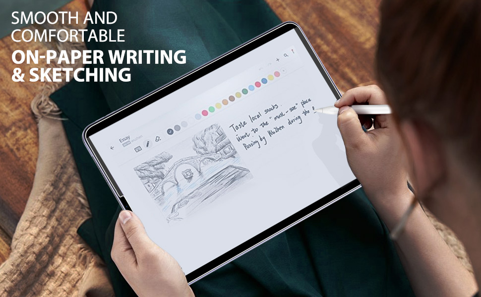 Smooth and Comfortable On-Paper Writing & Sketching