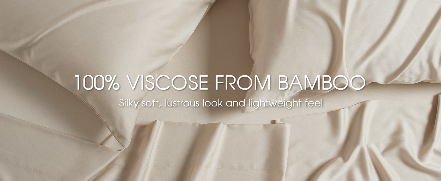 HYPREST King Size Bamboo Rayon Sheet Set - Deep Pocket Fits 18"-24" Mattress, Luxury Silky Soft Cooling Bed Sheets, Perf 986e0b6a B48a 4c23 8d66 Ea824f32d81e. CR0,0,1464,600 PT0 SX1464 V1