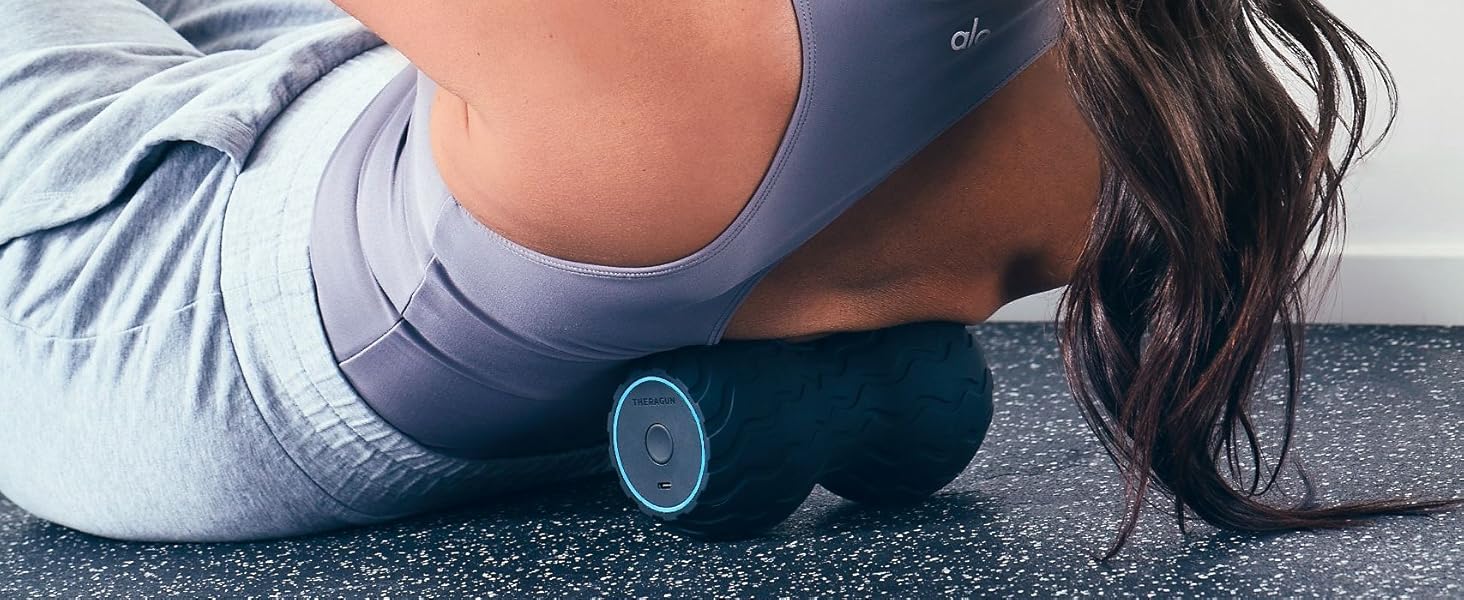 wave duo therabody thergun roller spine back