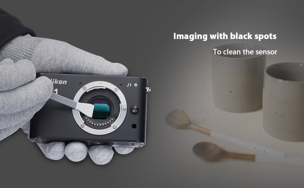 VSGO VSS02E APSC Digital Camera Sensor Cleaning Kit 16mm Clean Swab