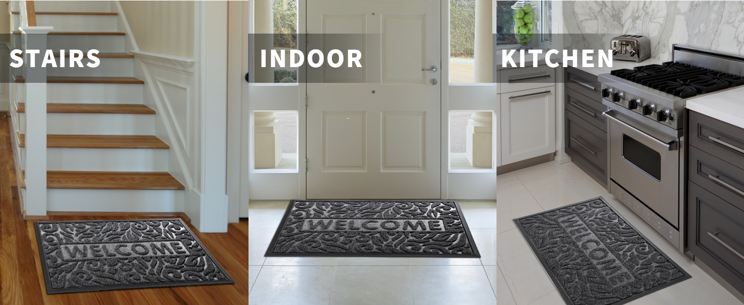 Yimobra Front Door Mat Outdoor, Entrance Doormats