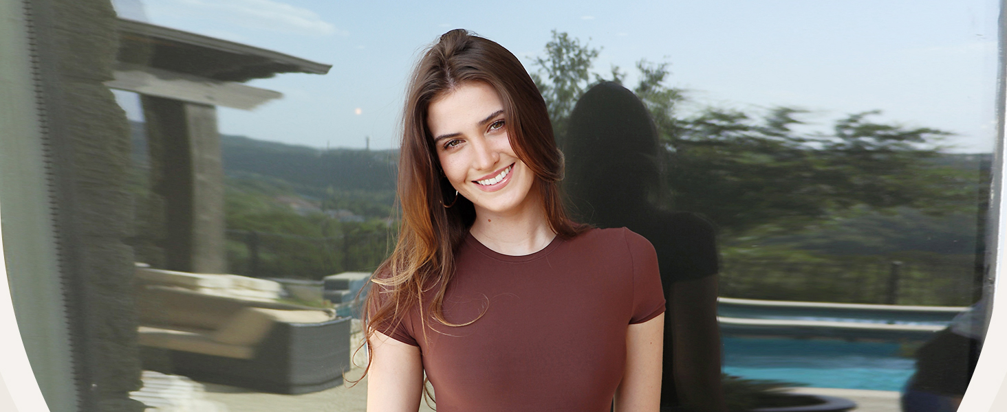 Short sleeve bodysuit