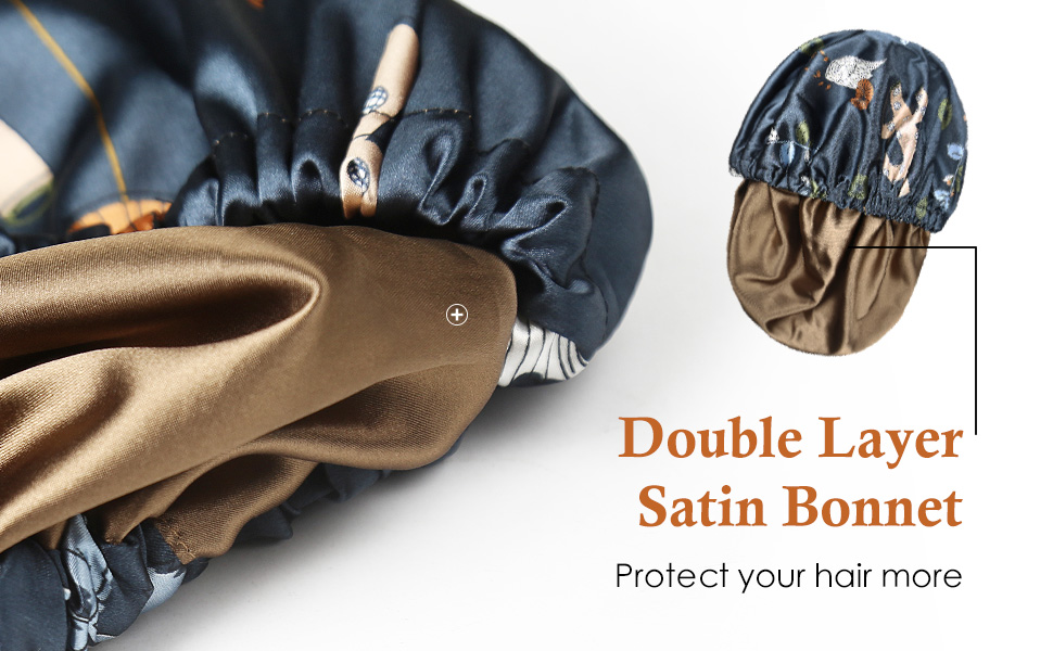 Hair Bonnet for Black Women Sleeping