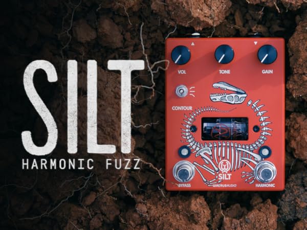 Amazon.com: Walrus Audio SILT Harmonic Tube Fuzz, Red