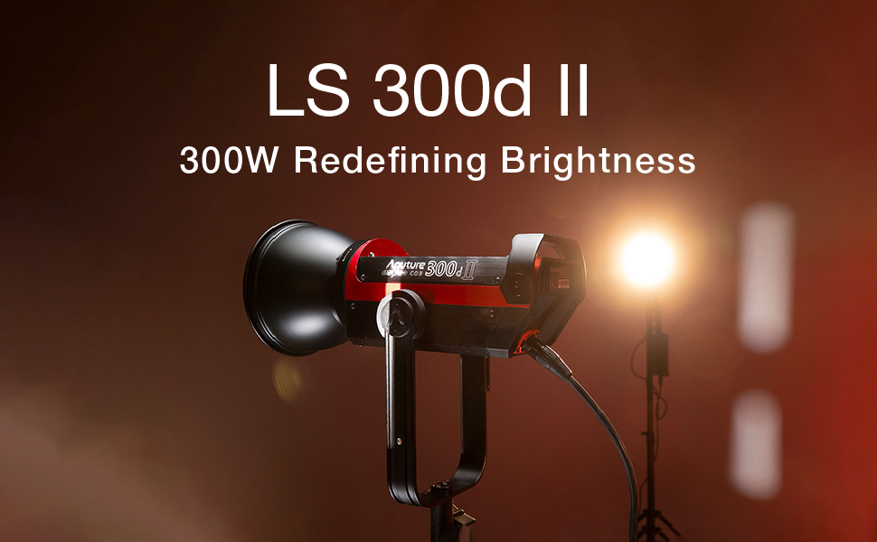 Aputure LS C300d II COB Led Video Light CRI96+ TLCI97+ 45,000lux
