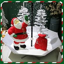クリスマス 飾り サンタクロース 雪降る 音楽機能 170cm クリスマスツリー Amazon.co.jp: クリスマス 飾り サンタクロース 雪降る 音楽機能