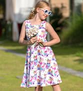 girls sleeveless dress