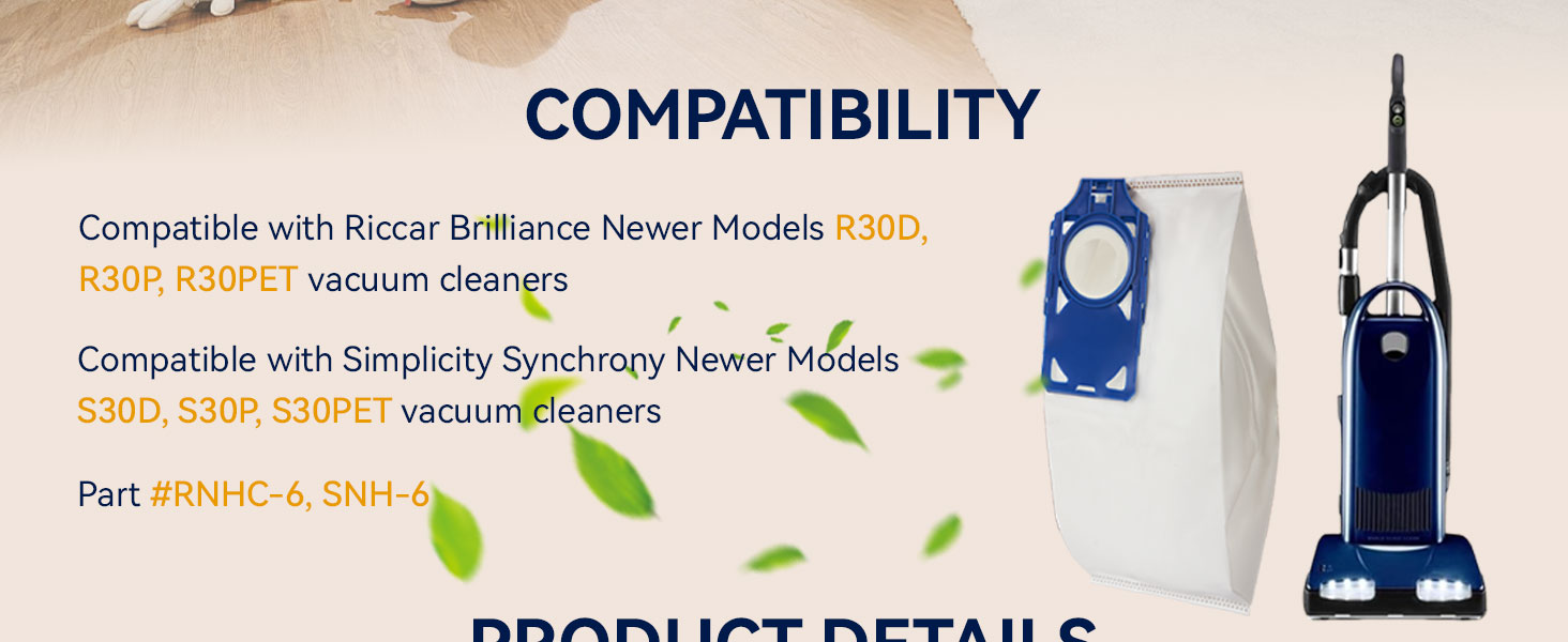  hepa media vacuum bags r30d