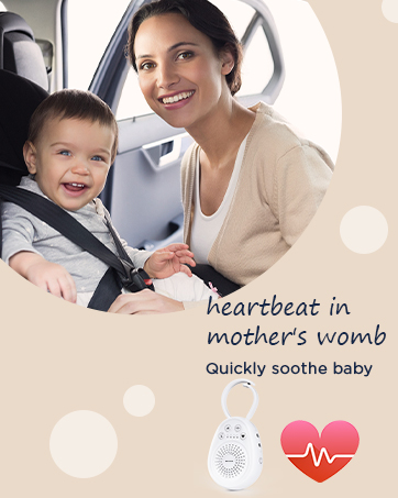 heartbeat in mother's womb Quickly soothe baby