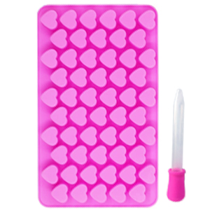 Heart shaped silicone mould