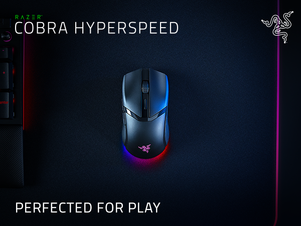Razer レイザー Cobra HyperSpeed Razer Cobra HyperSpeed: Lightweight Customizable Wireless
