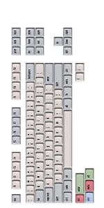 Drop + MiTo XDA Canvas Keycap Set (TKL)