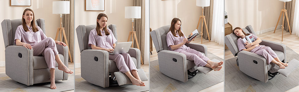 Swivel Rocker Recliner Chair