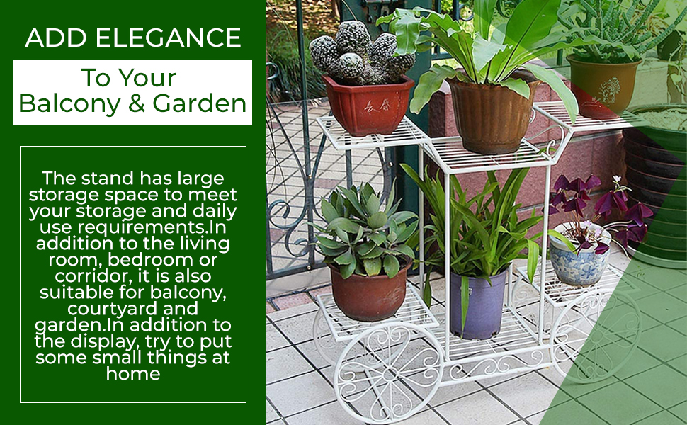 Dime Store Plant Stand Flower Pot Stand For Balcony Living Room Outdoor