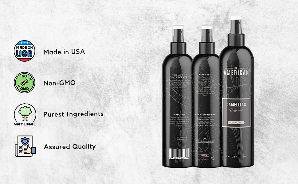 Camelliax Women Body Mist