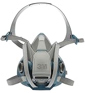 3M Rugged Comfort Quick Latch Half Facepiece Reusable Respirator 6502QL, NIOSH, Cool Flow Exhalat...