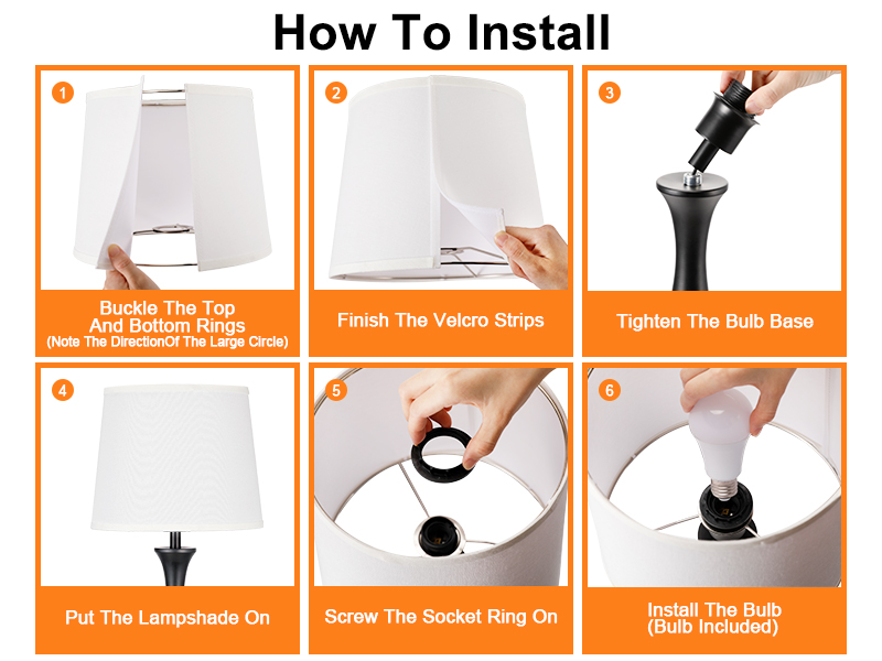 touch lamps for nightstand