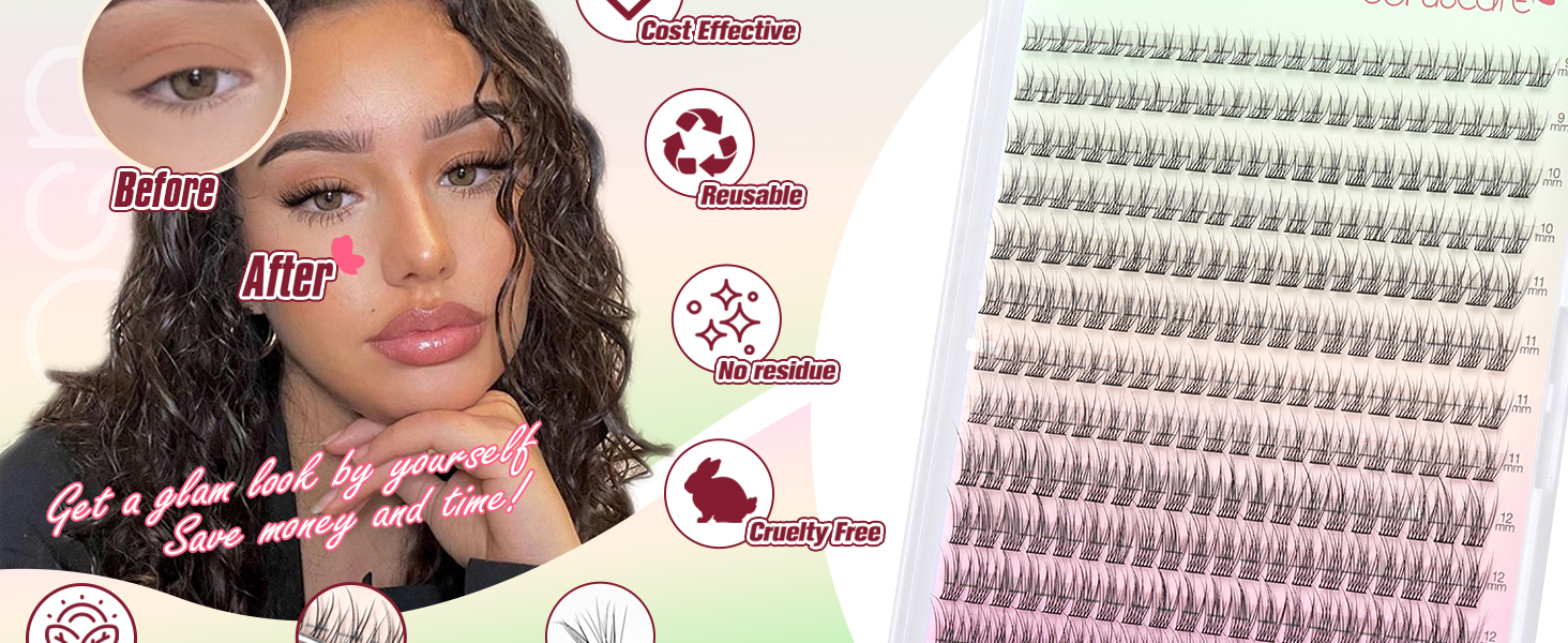 lash clusters