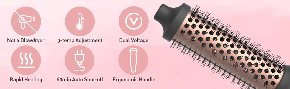 Thermal Round Brush