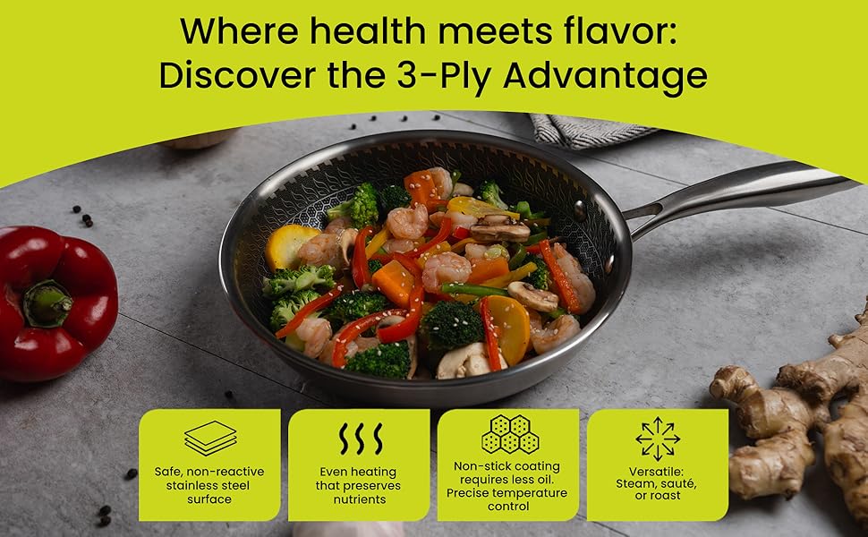 Nonstick Fry Pan 9.4 inches