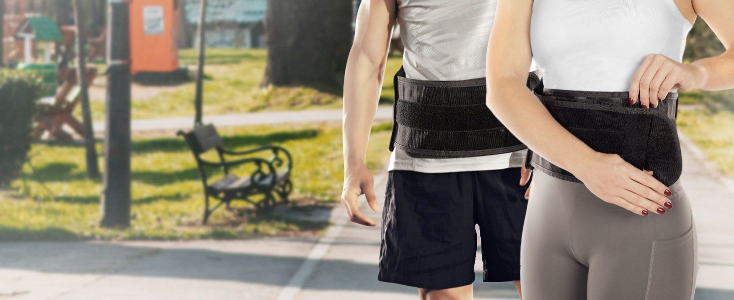 BraceAbility Back Brace for Lower Back Pain Lumbar Corset