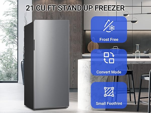 Freezer ex ☆ Fisherbrand 18 cu. ft. Manual Defrost Freezer 18 cu. ft
