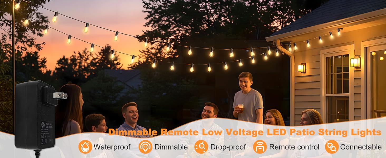 LED String Lights 15M 24v