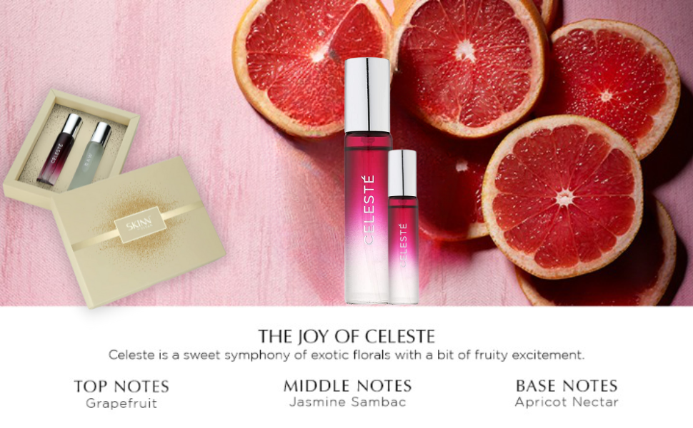 Buy SKINN by Titan Raw For Men, 20ml & Celeste For Women's Liquid