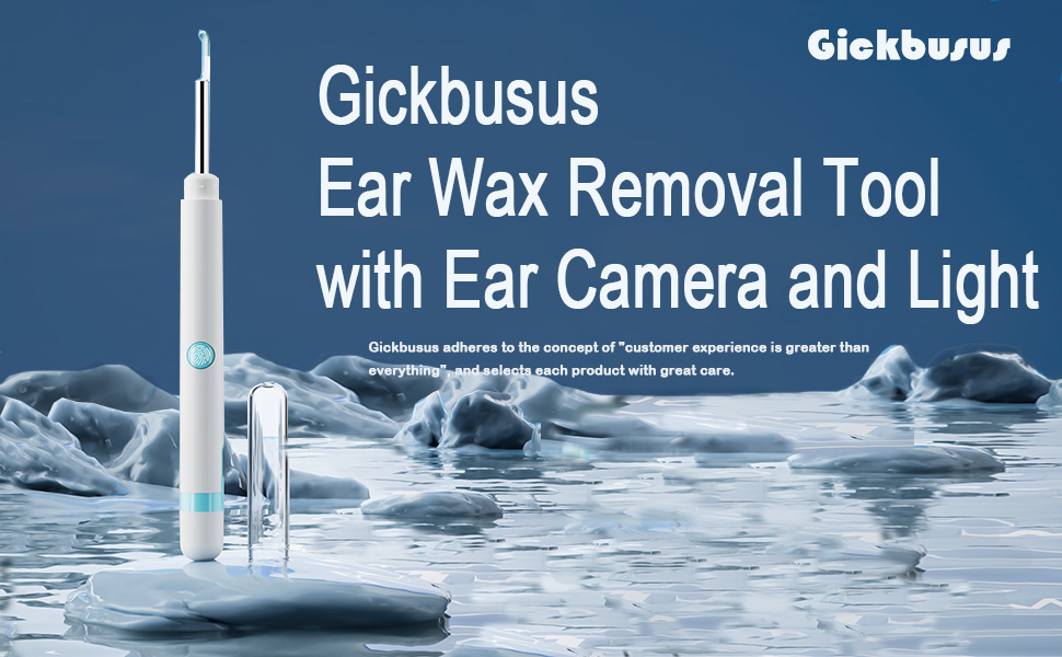 Ear Wax Removal Tool with Ear Camera and Light